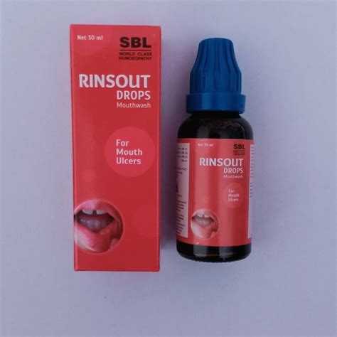 SBL Rinsout Drops For Clinical Packaging Type Box At Rs 100 Box In