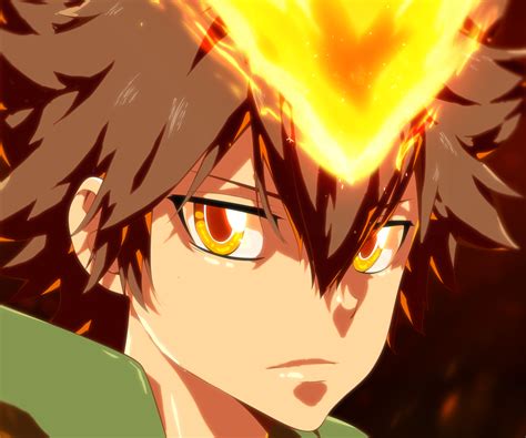 Download Tsunayoshi Sawada Anime Katekyō Hitman Reborn HD Wallpaper by