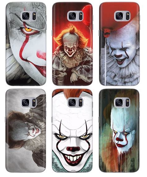 STEPHEN KING IT PENNYWISE CLOWN HORROR MOVIE PHONE COVER CASE FOR