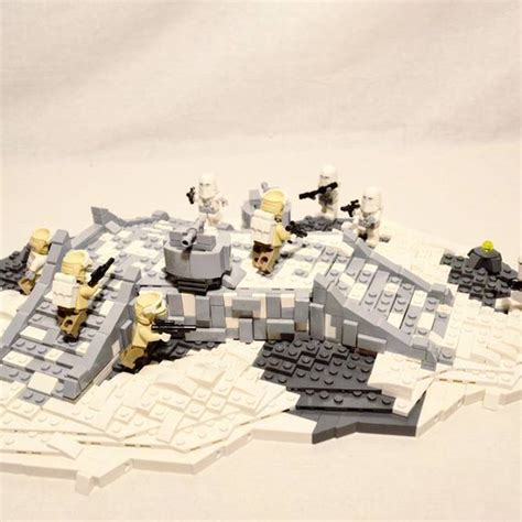 a lego star wars battle scene is shown