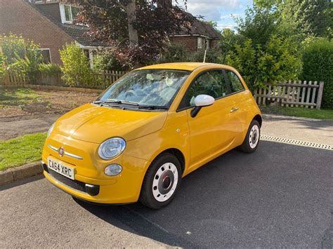 Fiat 500 Colour Therapy Yellow, very low mileage | in Kings Worthy ...