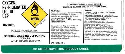 Gas Cylinder Labels Medical Oxygen Tanks Label Solutions 47 Off