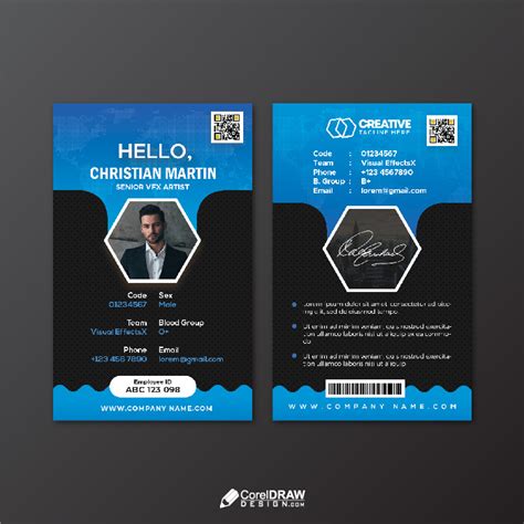 Detail Contoh Desain Id Card Keren Cdr Koleksi Nomer 26