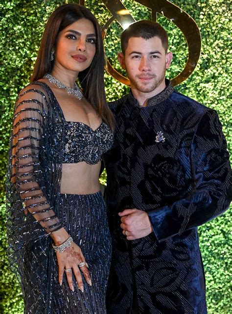 priyanka chopra  husband nick jonas attend family wedding  india