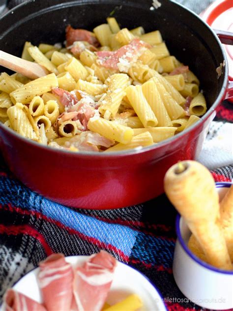 Pasta Mit Pastinaken Nach Jamie Oliver Stilettos Sprouts