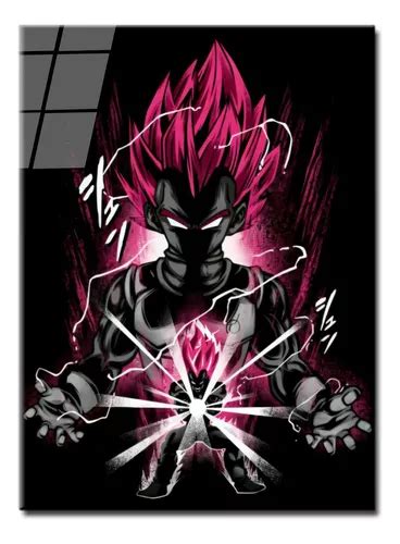 Cuadro Metalico Vegeta Modo Dios Aluminio X Arte Meses Sin Inter S