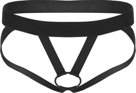Kaerm Herren Jockstrap Sexy Gay Unterwäsche Transparent Hinten Offen