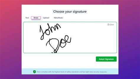 What Does An Electronic Signature Look Like Revv Blog