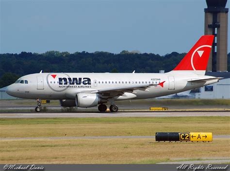 Northwest Airlines Airbus A N Nb Takeoff Roll O Flickr