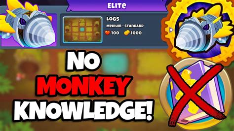 Dreadbloon Elite Tutorial No Monkey Knowledge Logs BTD6 YouTube