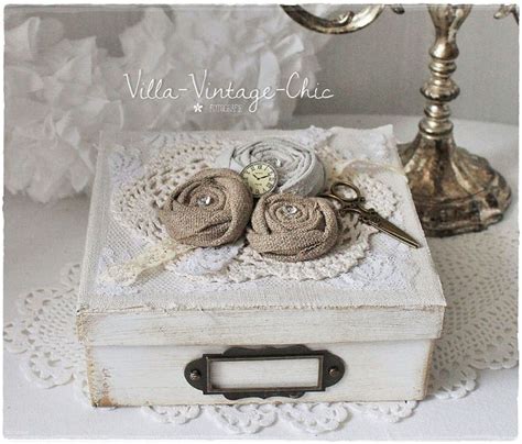 Schachtel Shabby French Rosen Shabby Chic Geschenke Shabby Chic