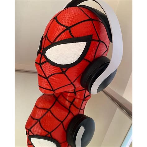 Suporte Headset Homem Aranha Spider Man Cm De Altura Shopee Brasil