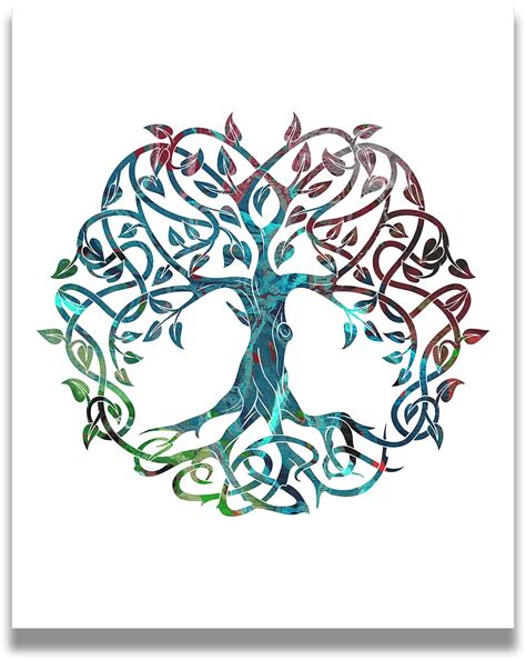 Celtic Tree Of Life Painting