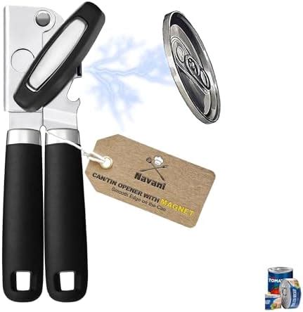 Navani Can Opener With Magnet Efficient Can Openers That Work Tin