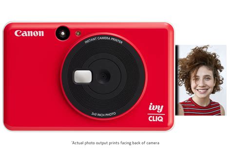 Canon IVY CLIQ Instant Camera & Portable Photo Printer (Ladybug Red ...