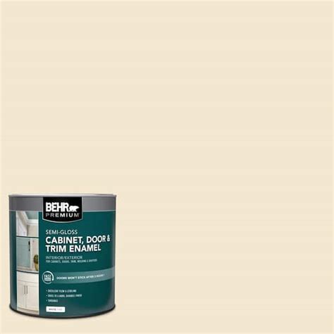 BEHR PREMIUM 1 Qt ECC 20 2 Ranch Acres Semi Gloss Enamel Interior