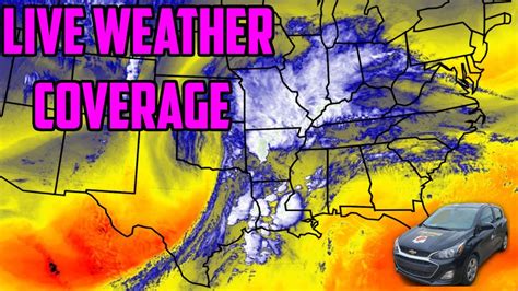 🔴live Severe Weather Coverage Enhanced Risk Chasers On The Ground