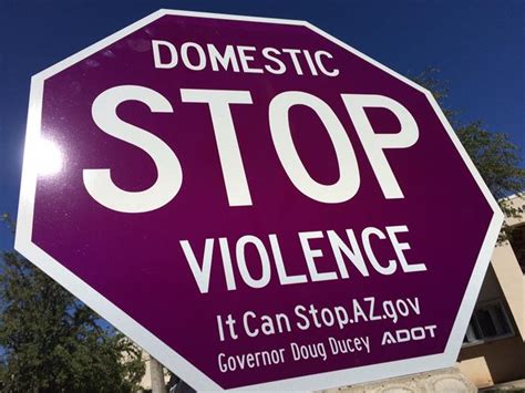 With a sign and message, Arizona aims to STOP domestic violence | ADOT