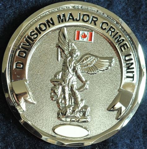 Rcmp D Division Major Crime Unit Challengecoinsca