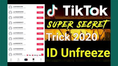 How To Unfreeze Tiktok Account Tik Tok Id Freeze Problem Solution