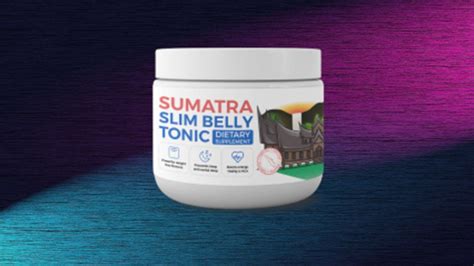 Sumatra Slim Belly Tonic Reviews Buyers Beware Does This Blue Tonic