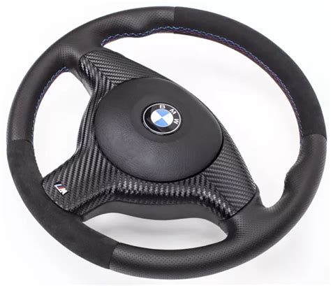 Pour Bmw E Z E M Volant Cuir Et Alcantara Couverture Avec Airbag