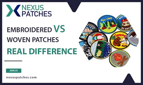 Embroidered Vs Woven Patches The Real Difference