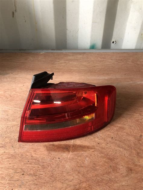 Audi A4 8k B8 Os Right Saloon Rear Body Tail Light Claverdon Salvage