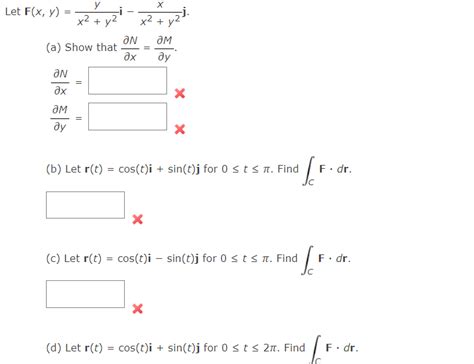 Solved Let F X Y Yx2 Y2i Xx2 Y2j A ﻿show That