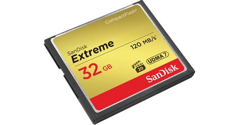 SanDisk 32GB Extreme CompactFlash Memory Card SDCFXS-032G-A46