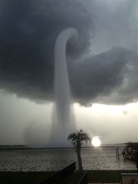 Incredible Waterspout in Florida's Tampa Bay Caught on Camera While ...