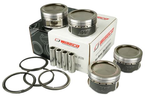 Forged Pistons Kit Wiseco 4 Cyl Fits Mazda Miata B6 1 6l Turbo 16V Bore