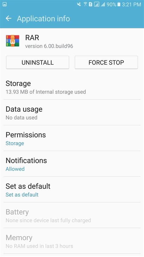 Android How To Open Application Info Screen Via Intent Stack Overflow