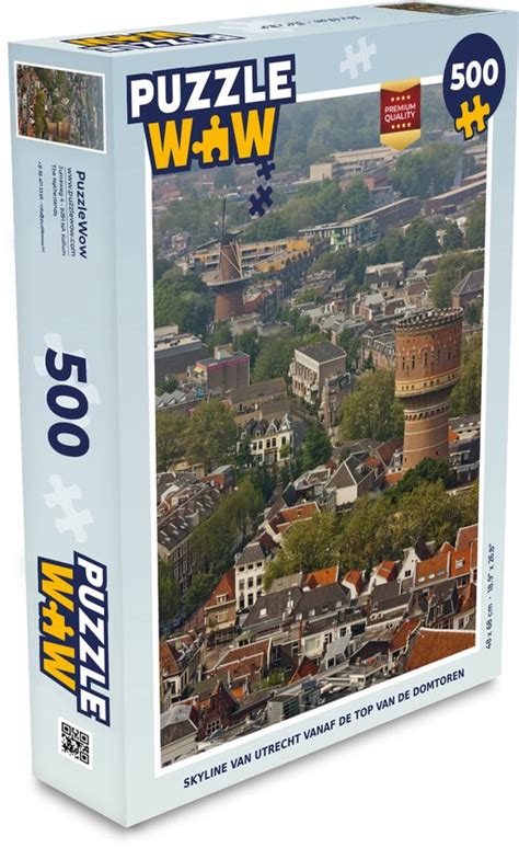 Puzzel Skyline Utrecht Domtoren Legpuzzel Puzzel 500 Stukjes