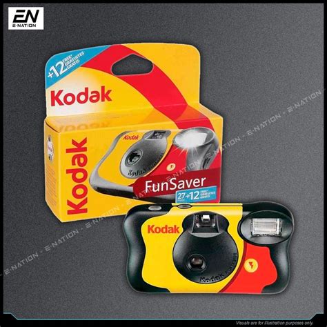 Kodak Funsaver Mm Disposable Single Use Film Camera With Flash