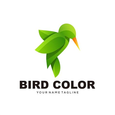 Premium Vector Bird Colorful Logo Mascot Illustration