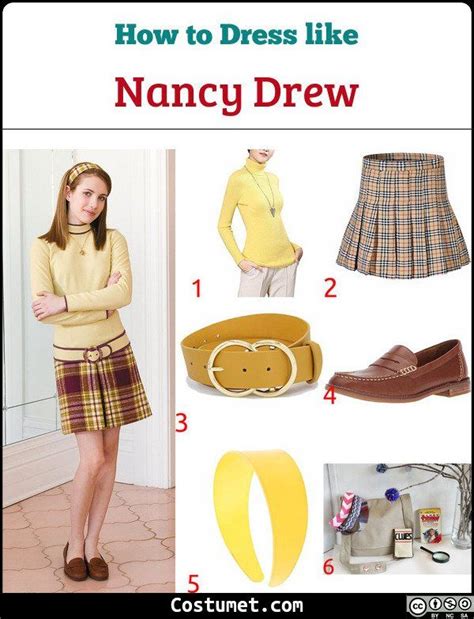 Nancy Drew Costume For Cosplay And Halloween Nancy Drew Costume Nancy Drew Style Nancy Drew