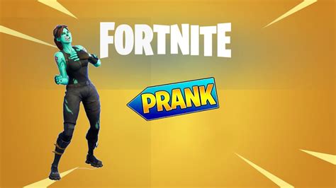 Je Prank Un Abonné Sur Fortnite Youtube