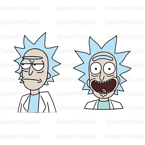 Rick And Morty Svg Morty Svgpng Cut File Rick And Morty Vector Rick And Morty File Cricut Etsy