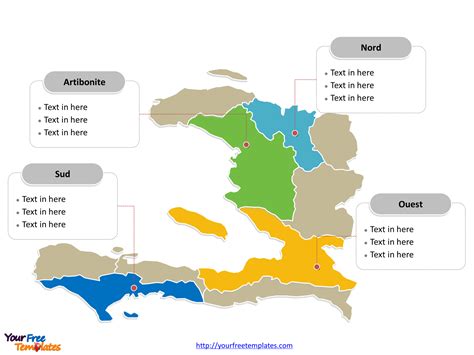 Haiti_Political_Map - Free PowerPoint Template