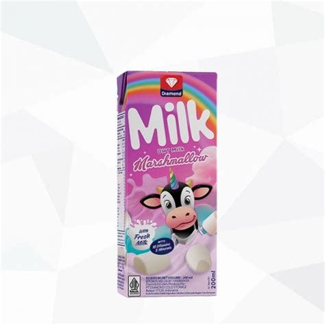 DIAMOND UHT MILK MARSHMALLOW MILK UHT MARSHMALLOW 200 ML