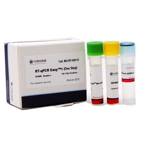 RT QPCR EasyTM I One Step SYBR Green I Complete Quantitative Detection