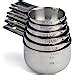 Amazon Hudson Essentials Stainless Steel Measuring Cups Set