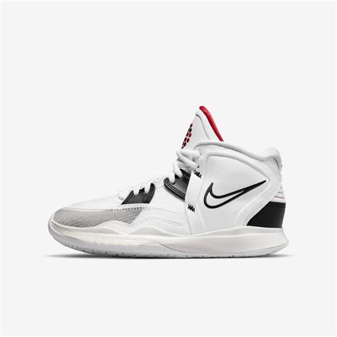 Nike Kyrie Infinity Big Kids Basketball Shoes In Whiteuniversity Red