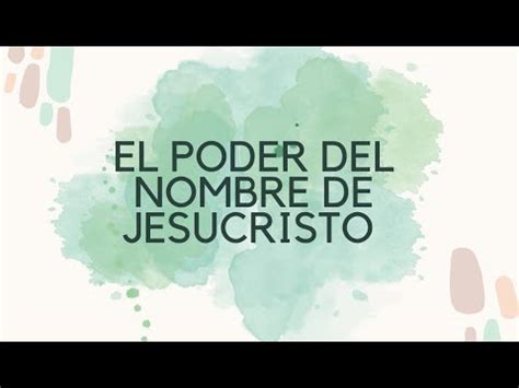 El Poder Del Nombre De Jesucristo Pst Jahaziel Rodriguez En Vivo