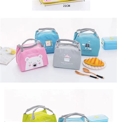 Sac Isotherme D Nouveau Dessin Anim Mignon Sacs Lunch Enfants Sac