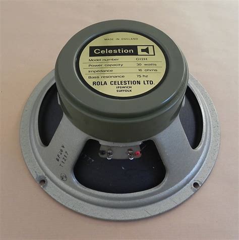 Celestion G H Rola T W Greenback Pulsonic Reverb