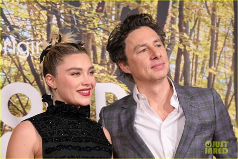 Florence Pugh Zach Braff Reunite At A Good Person Premiere Photo