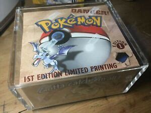 Pokémon 1st Edition Fossil Booster Box - ENGLISH - WOTC - Factory ...