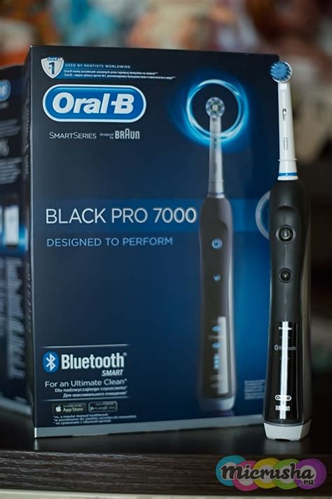 Oral-B Black PRO 7000 - самая умная щетка!